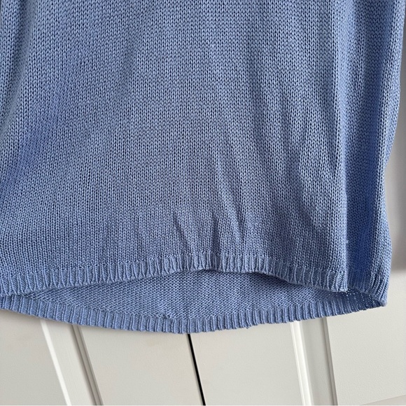 Distressed back knit sweater - Picture 5 of 11